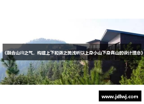 《融合山川之气，构建上下和谐之美浅析以上身小山下身真山的设计理念》